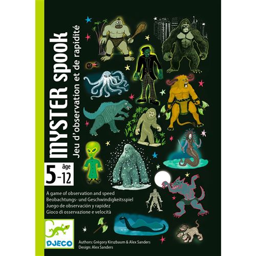 Jeu d’ambiance Djeco Myster spook