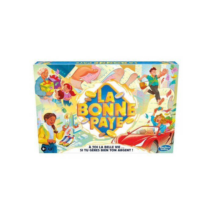 La Bonne Paye Nouvelle Edition 2-6 joueurs plateau version FR - Jeu de societe original Familial - Set Nouveaute et Carte