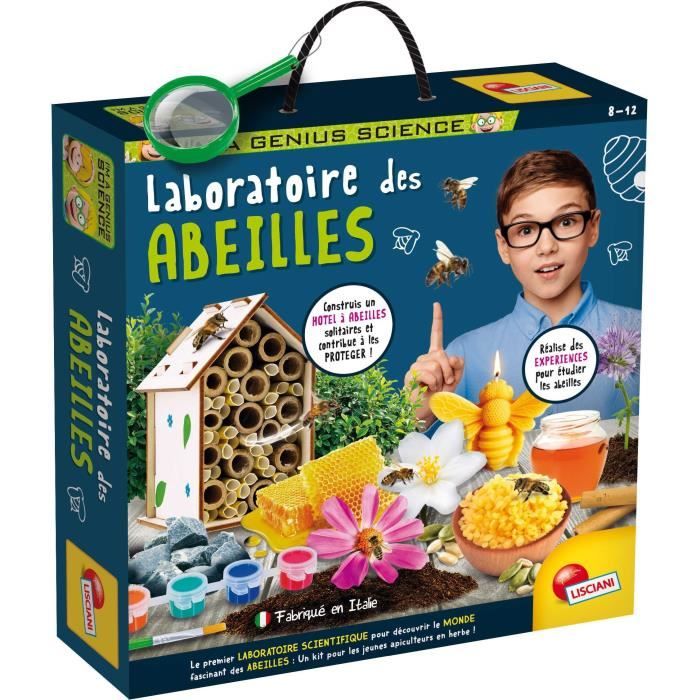 Laboratoire des abeilles - Kit Scientifique - IM A GENIUS - Expériences variées