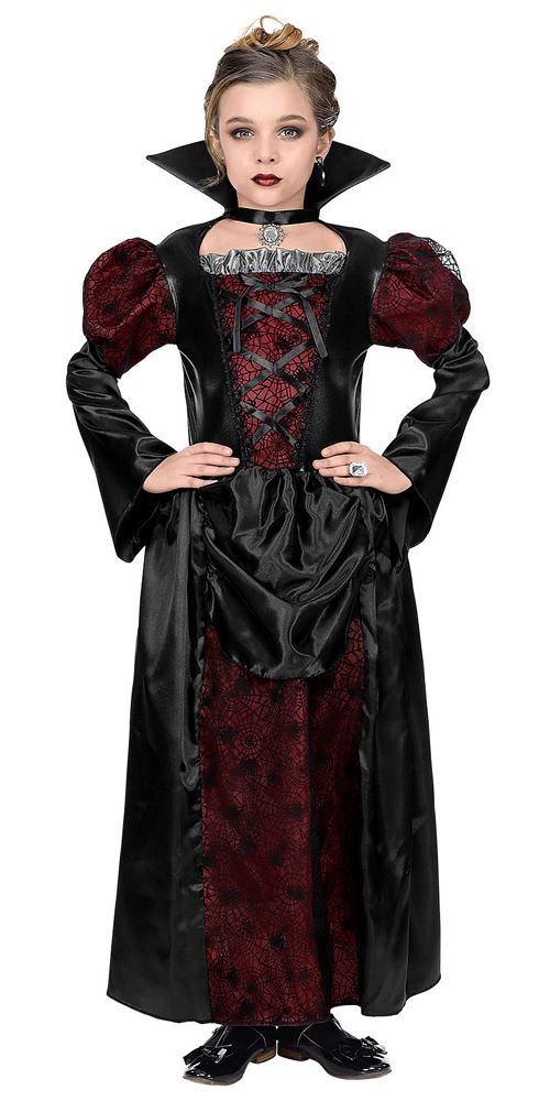 Déguisement de Vampiresse - Enfant - 8/10 ans (128 à 140 cm) WIDMANN