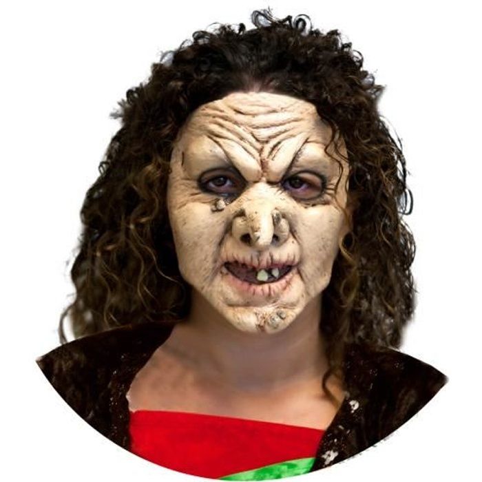 Masque - Sorcière - Verte - Taille unique - Mixte - Halloween