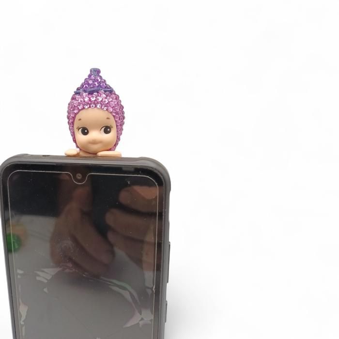 BB ANGELL creation original SÉRIE hippers FRUIT brillant aubergine décoréfait maintype Sonny angelcadeaux anniversaire