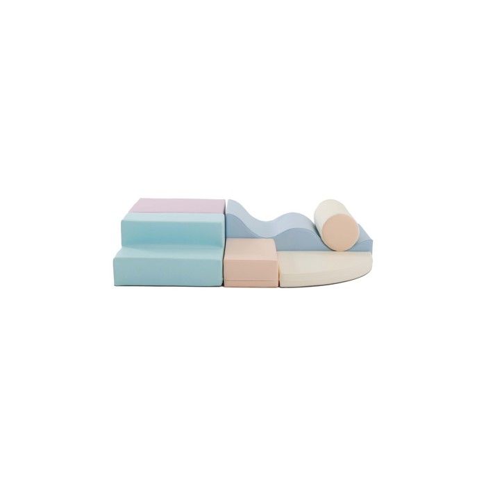 IGLU XL Modules de Motricité - Antidérapant Modules en Mousse Blocs de Construction Jouets éducatifs Jeu pour Glisser Ramper