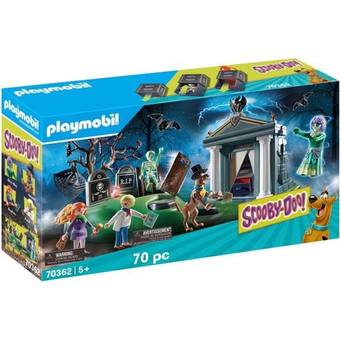 PLAYMOBIL 70362 - SCOOBY-DOO! Histoires au Cimetière