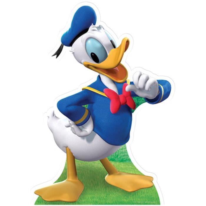 Figurine en carton taille réelle - DISNEY - Donald Duck - Hauteur 100 cm - Bleu