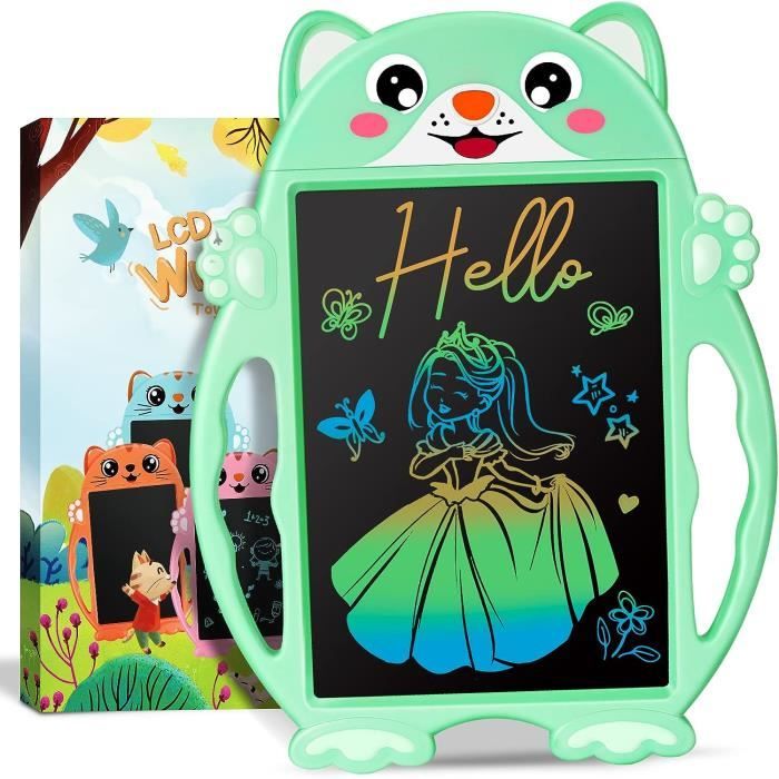 Cadeau Enfant Tablette Dessin LCD - Jouet Fille 3 4 5 6+ Ans Cadeau de Noël Garçon Colorée Tablette décriture Jouet Enfant