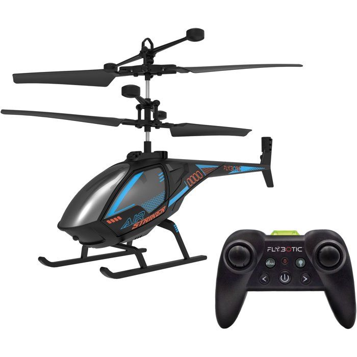 Hélicoptère radiocommandée - FLYBOTIC - Air Striker - Vol stable - Batterie rechargeable - Dès 8 ans