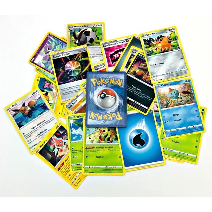 Lot de 25 cartes Pokémon aléatoires