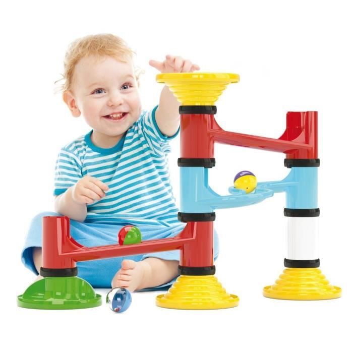 Circuit à billes QUERCETTI Migoga Junior 21 Pièces pour enfant mixte dès 18 mois - Rouge