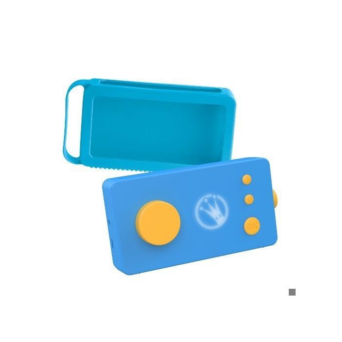 Console Educative - Lunii - Ma Fabrique à Histoires Bleue avec Coque Odile Bleue - Conteuse pour Enfants de 3 à 8 Ans