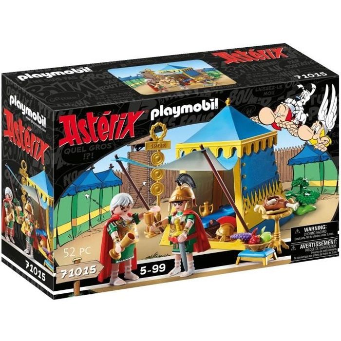 PLAYMOBIL - 71015 - Astérix : La tente des légionnaires