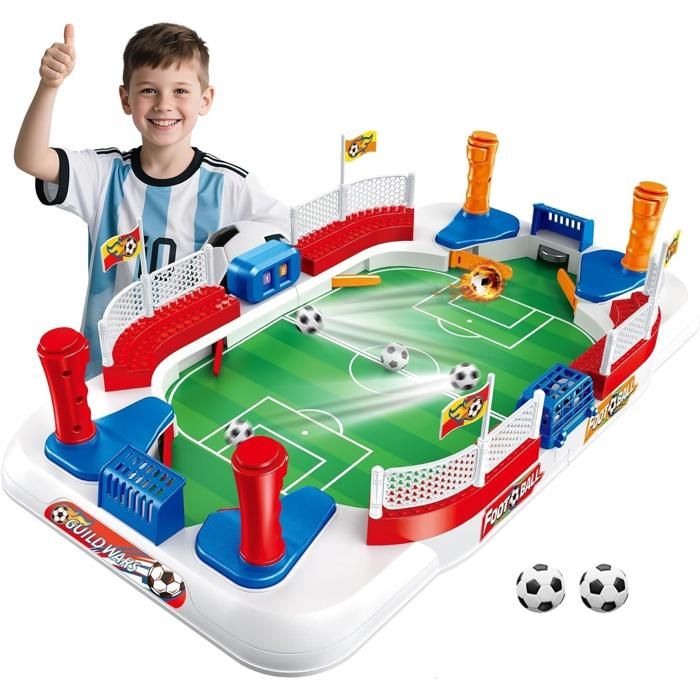 Mini Baby Foot Table Football Jouet Garçon 5 6 7 8 12 Ans Jeu Enfant 6 Ans Jouet Babyfoot Cadeau Noël & Anniversaire Famille Amis