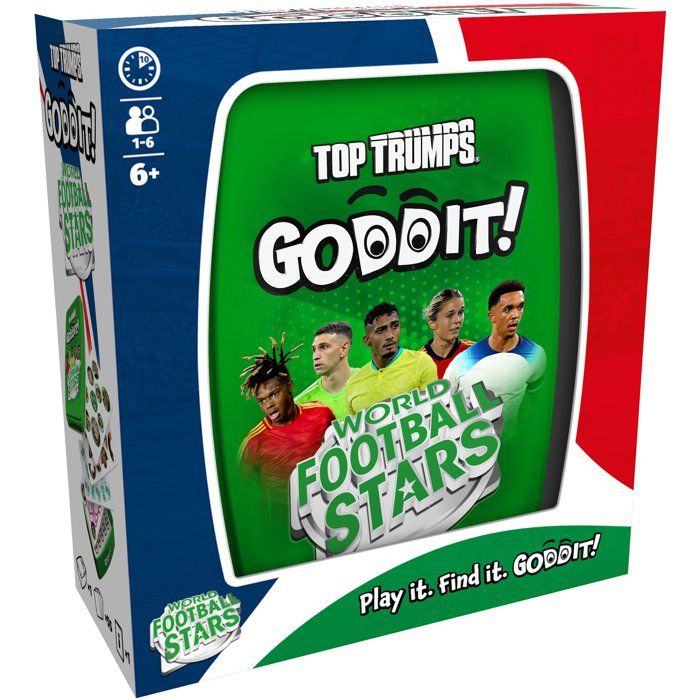 Winning Moves Top Trumps World Football Stars - Jeu de cartes