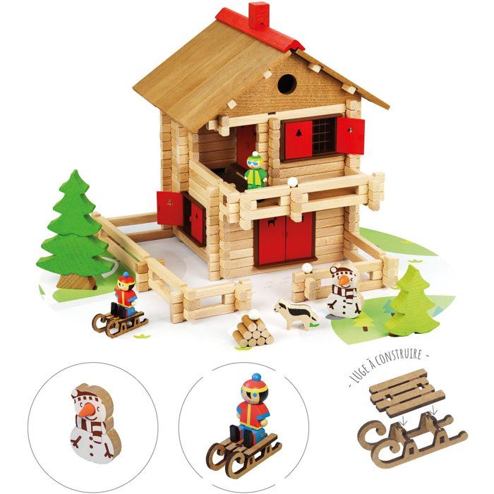 JEUJURA - Construction en bois - Le grand chalet dalpage - 215 pièces - Dès 5 ans