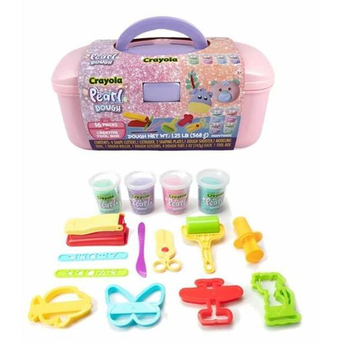 Pâte à modeler - CRAYOLA - Jeu Créatif - Multicouleur - 4 activités - À partir de 3 ans