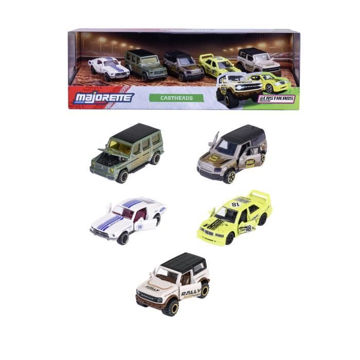 MAJORETTE - Majo CastHeads 5 Pcs Giftpack - dès 3 ans