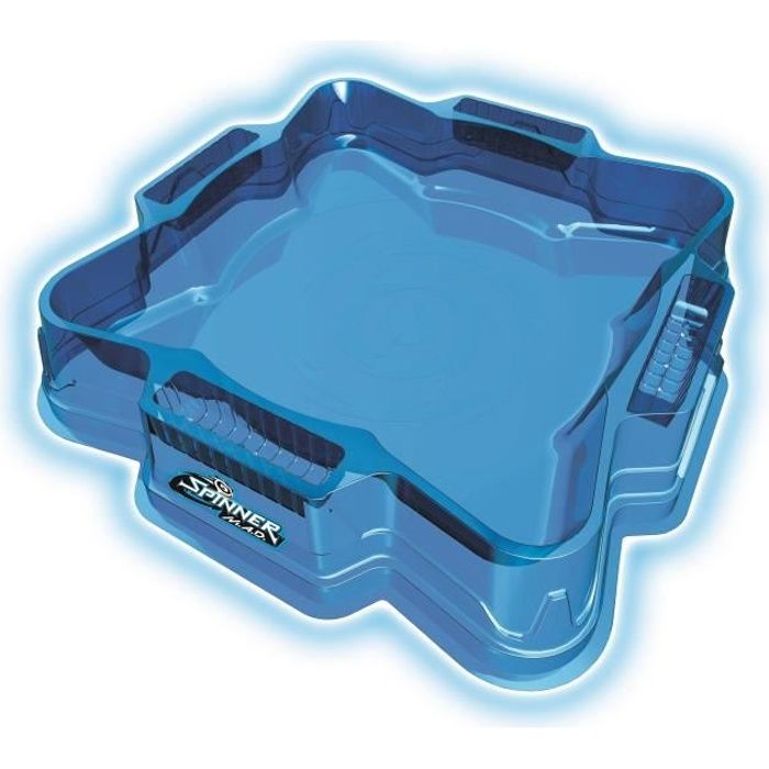 SPINNER MAD by Silverlit - Arène de combat avec reposes-toupies - 86338