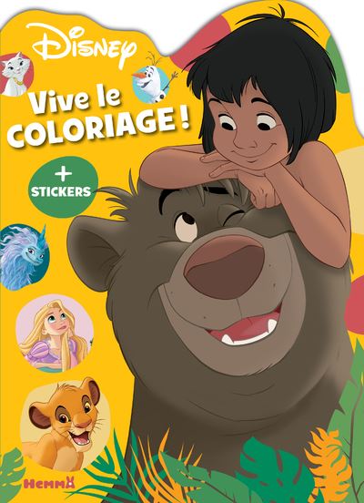 Disney - Vive le coloriage ! (Mowgli et Baloo) - Hemma