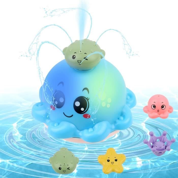 Jouets de Bain Bébé - Jeux de Bain pour Bebe Enfant 1 2 3 4 Ans - Jouet dArroseur deau Poisson