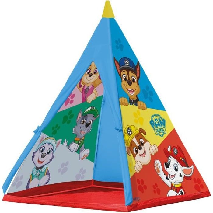 Tente Tipi Pat Patrouille pour enfants - PAW PATROL - Confortable et colorée