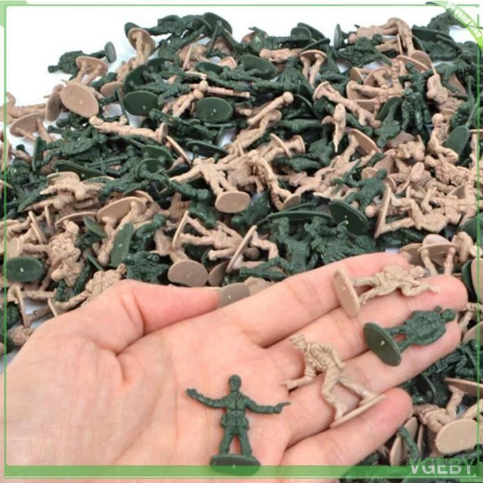 Jouet - V GEBY - Mini Soldats Army Model Toy - 360 mini soldats - PVC - Pour enfants à partir de 3 ans