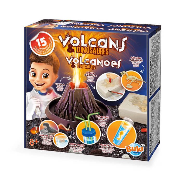 Volcans  et  Dinosaures