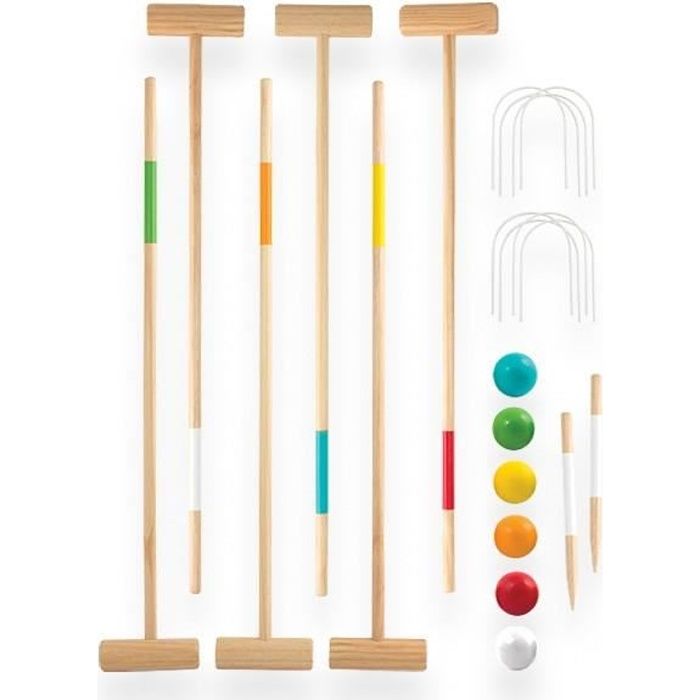 Croquet - NO NAME - Modèle Croquet - Enfant - Mixte - Matières Bois