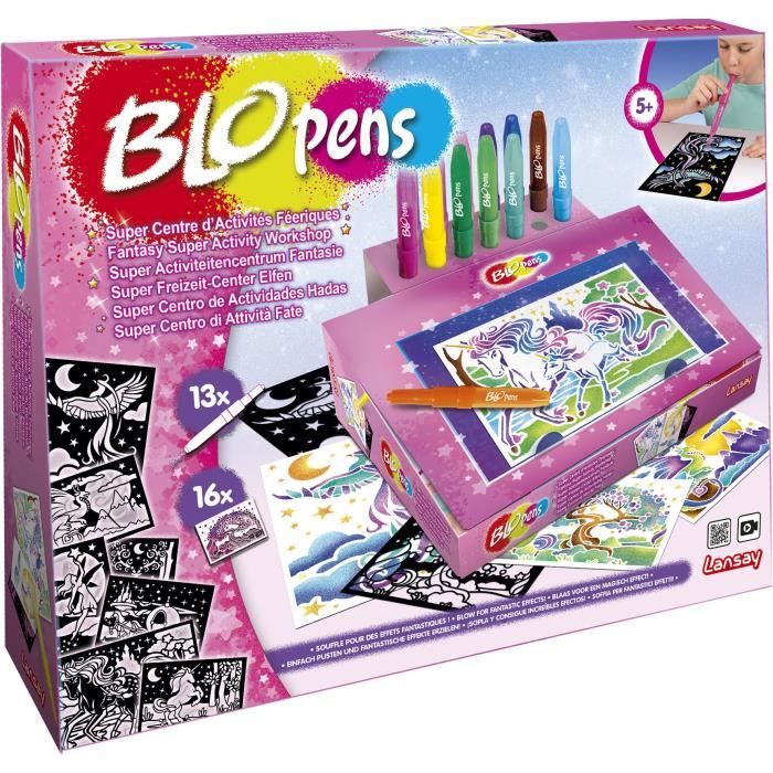 LANSAY - BLOPENS - Super Centre dActivités Féeriques - Dessin et Coloriage - Dès 5 ans