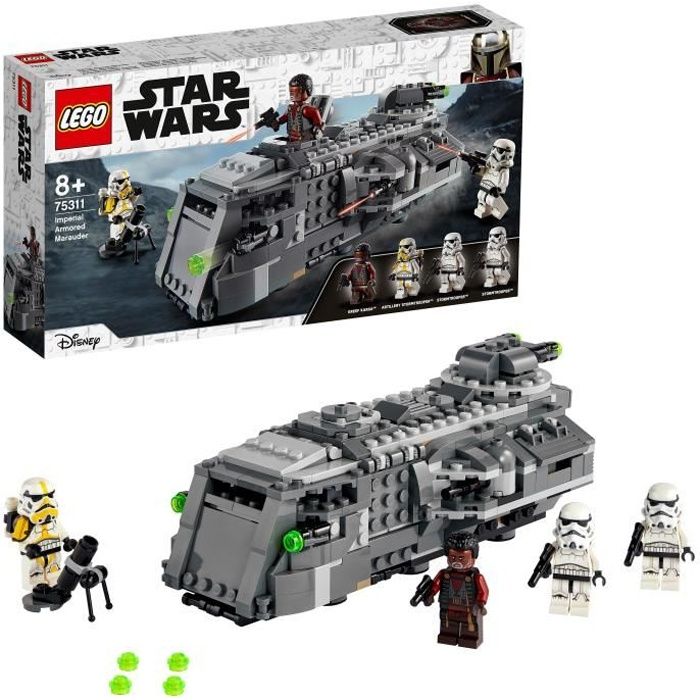 LEGO® 75311 Star Wars Le Maraudeur Blindé Impérial Jouet pour Enfants de 8 ans et plus avec 4 Figurines