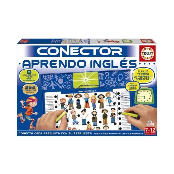 Jeu éducatif - Apprendre langlais - 120846 - 350 questions - Pour enfants - Mixte