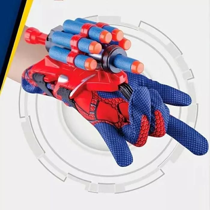 Gant de Cosplay - Spider Man - Lanceur de fléchettes - Jouet interactif - Pour enfants à partir de 3 ans