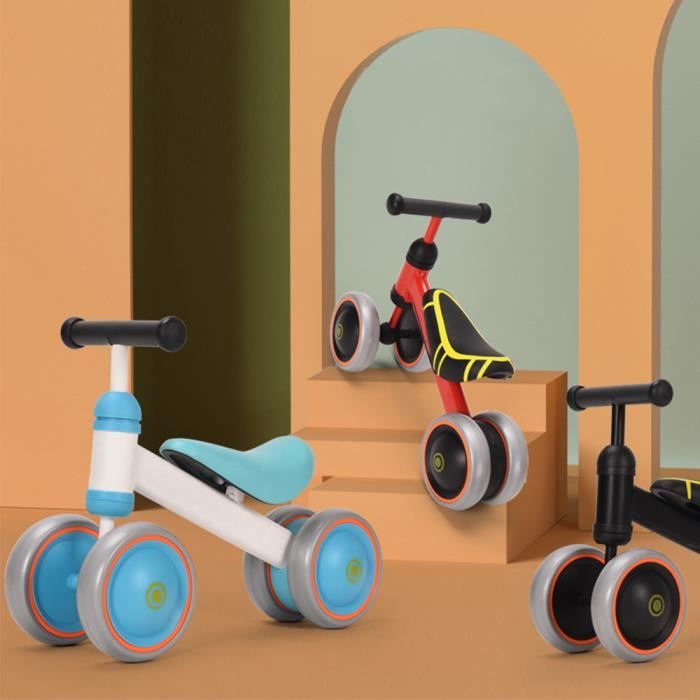 Draisienne QIAN 1-3 Ans - Vélo Bébé sans Pédale - Jouet dEquitation - Bleu