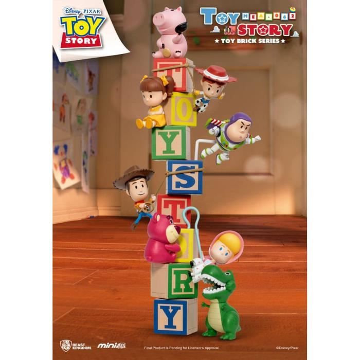 Figurines mini-egg - BEAST KINGDOM - Toy Story - 8 figurines - PVC - 7 cm