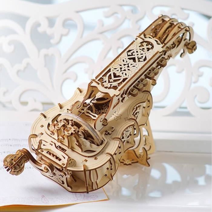 Puzzle 3D en bois Vielle à Roue à Monter - Cadeau Maestro - 250-400 pièces - Dessins animés et BD