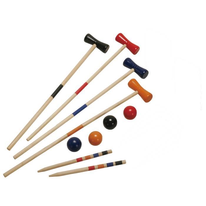 Jeu de croquet - SUMMERPLAY - Multicolore - Garantie 2 ans