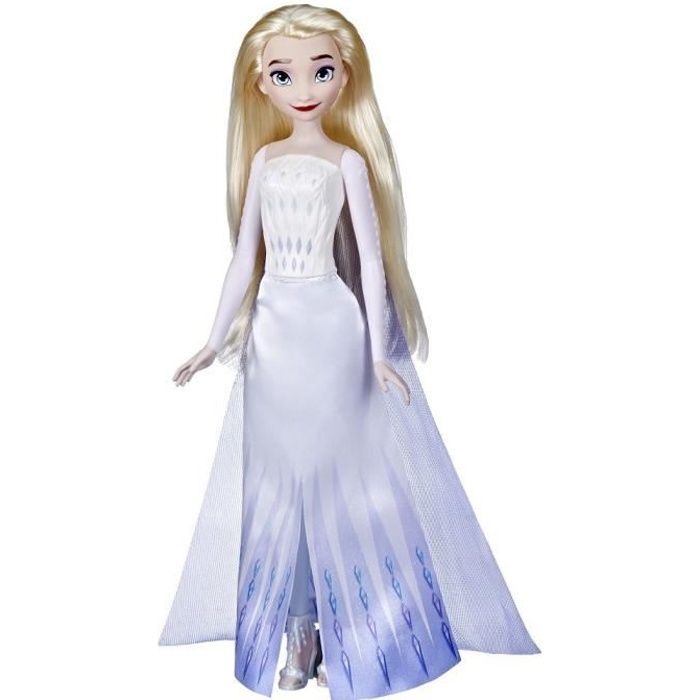 Poupée mannequin Reine Elsa - DISNEY FROZEN - La Reine des Neiges 2 - Enfant - Mixte - Blanc