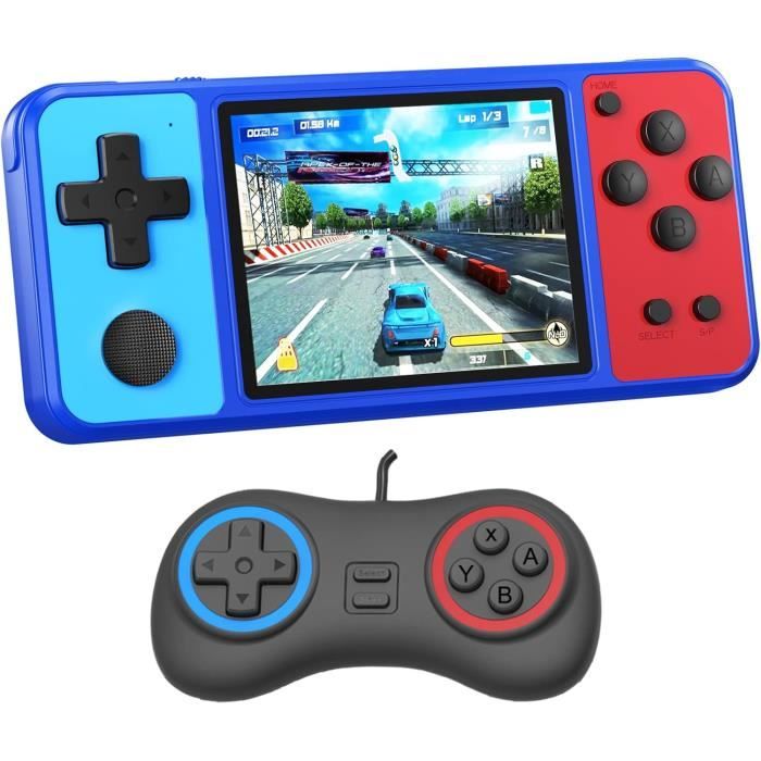 Console Portative Pour Enfants 270 Jeux RéTro Classiques IntéGréS 3.0 éCran Couleur Rechargeable Cadeaux Pour Garçons et Filles