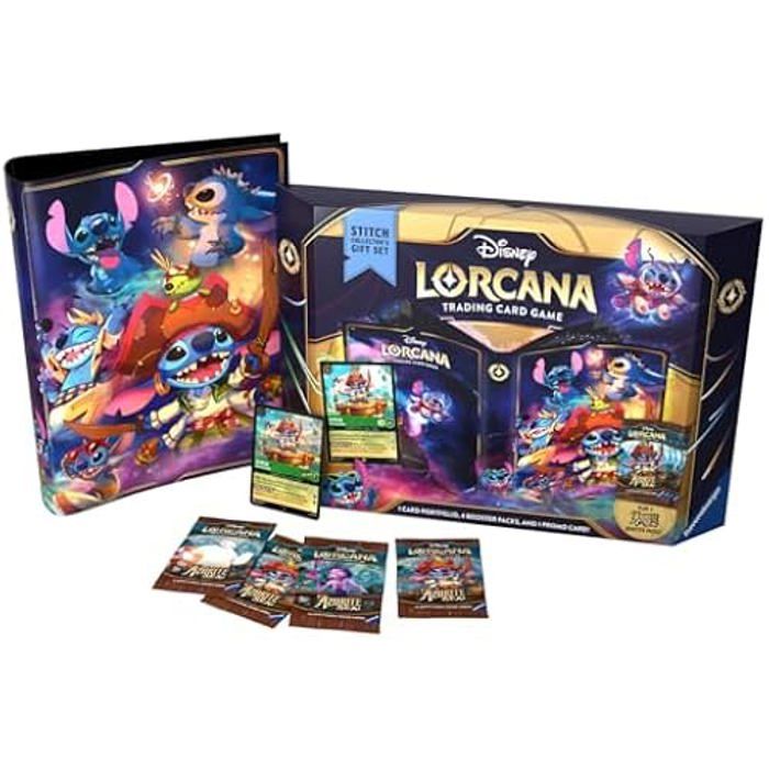 Jeu de Cartes à Collectionner - RAVENSBURGER - Azurite Sea - 4 Boosters - 1 Album - 8 ans et plus