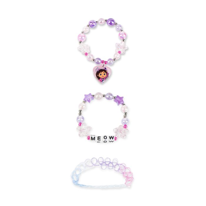Bijoux pour enfants - DISNEY - Bracelet Gabbys Dollhouse - Multicolore - Léger - Design amusant