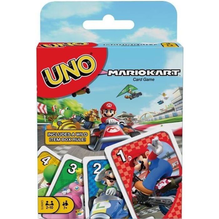 Jeu de Cartes Uno Mario Kart Nintendo