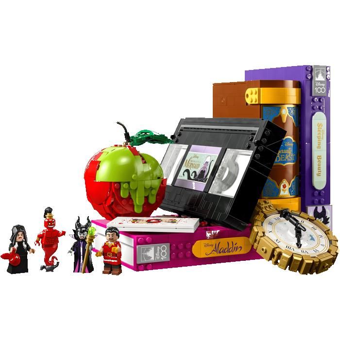 LEGO Disney 43227 Les artefacts des méchants Cadeaux Jouets Objets de collection 18+