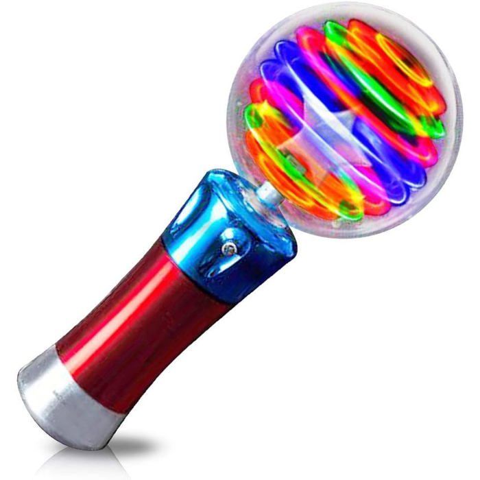 ®RisingFF Baguette lumineuse rotative – Spinner sensoriel pour enfants prix en classe cadeau adapté aux personnes autistes