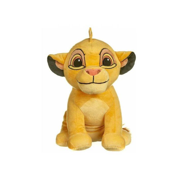 Peluche Disney Le Roi Lion : Lion Simba 29 Cm - Doudou Licence Enfant