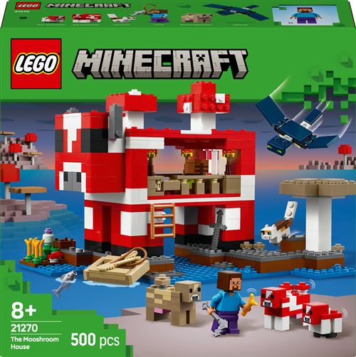 LEGO® Minecraft® 21270 La maison des Champimeuhs