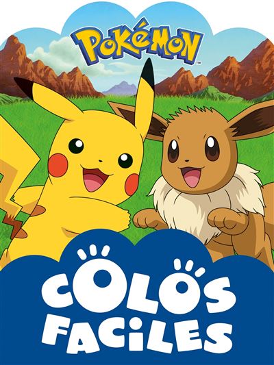 Pokémon - Colos faciles Coloriages faciles - Hachette Jeunesse