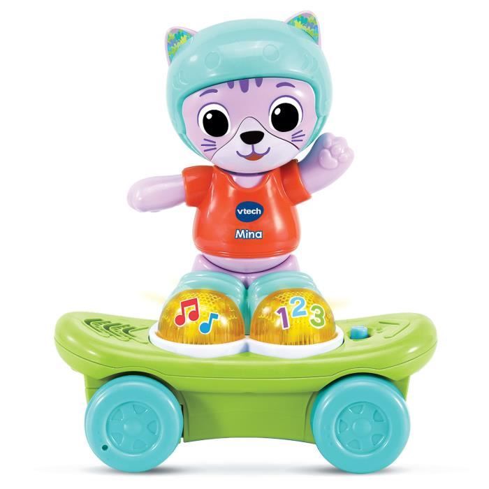 Vtech Baby Mina Mon Chat Rouligolo - Jouet d'éveil à pousser
