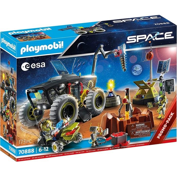 PLAYMOBIL - 70888 - Space - Unité mobile spatiale avec astronautes et navette