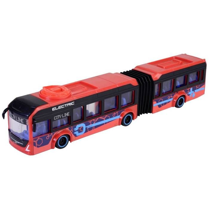 Jouet Bus articulé Volvo Dickie Toys 40 cm Rouge pour enfant