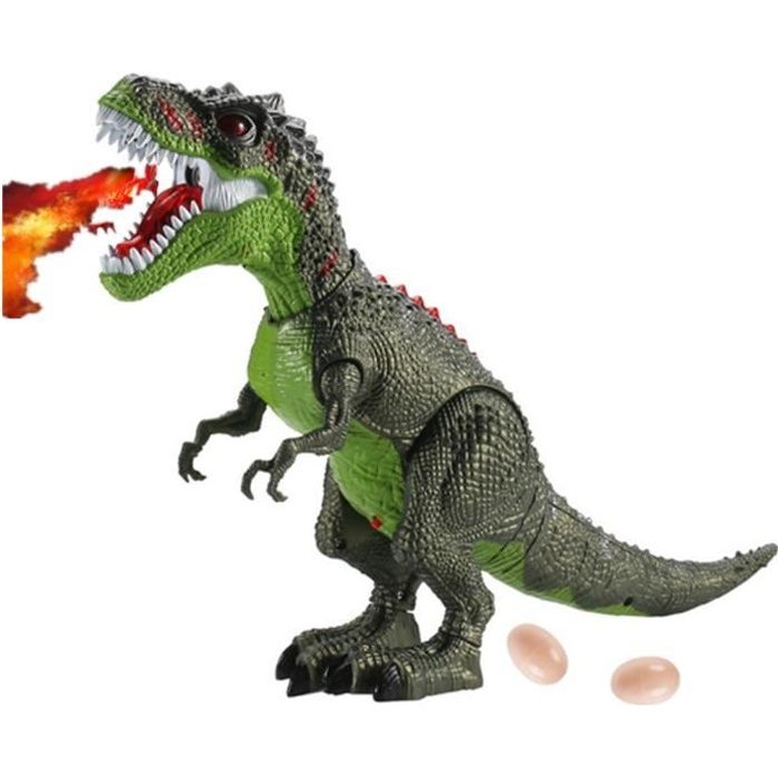 Jouet Dinosaure Electrique  Marche Lumière et Sonore Projection Oeuf Dinosaure  Cadeau pour Enfant Garçon Fille 3 4 5 6 Ans