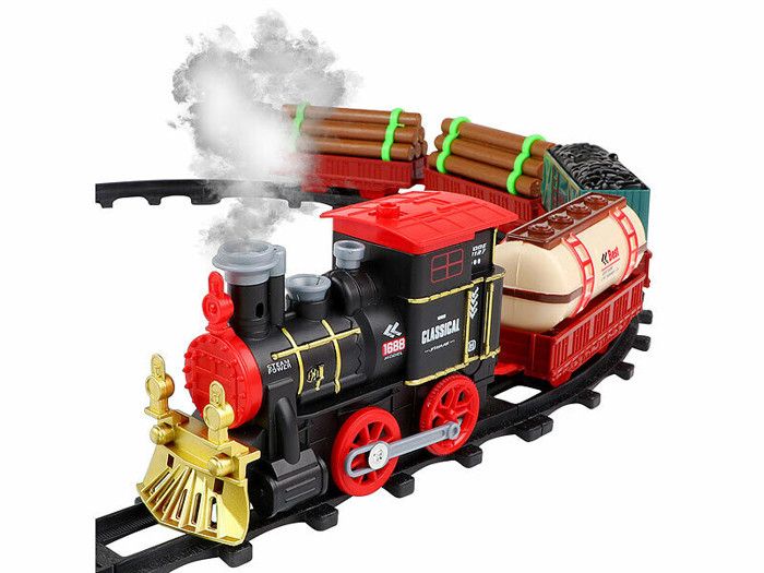 Train électrique avec vapeur